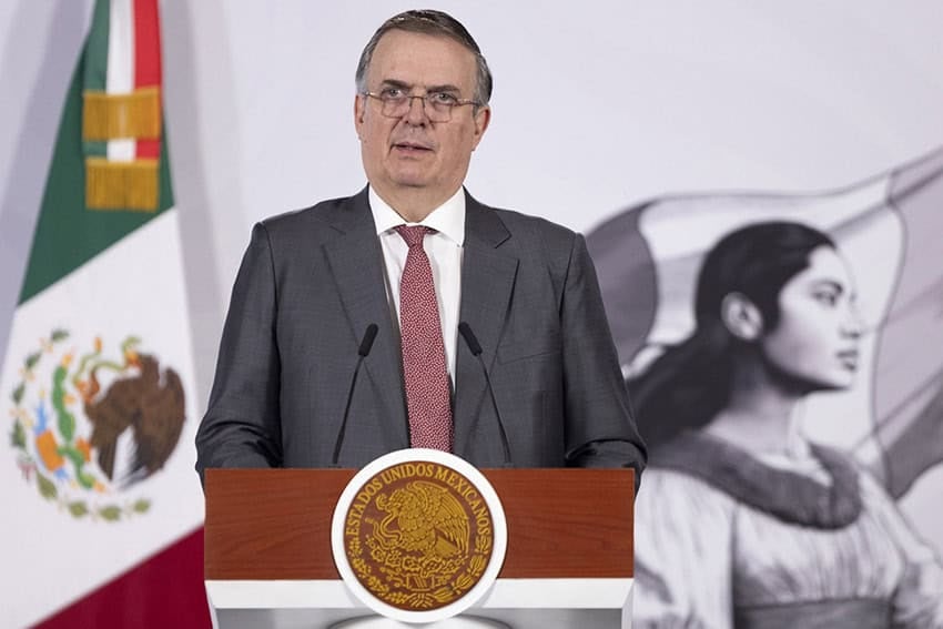 Economy Minister Marcelo Ebrard