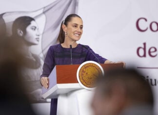 President sheinbaum at her morning press conference