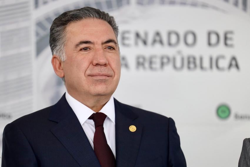 Enrique Inzuna Cazarez, a Morena senator who represents Sinaloa in federal Congress