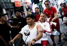 Portuguese team in Mexico