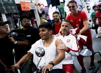 Portuguese team in Mexico