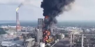 fire at Dos Bocas in April