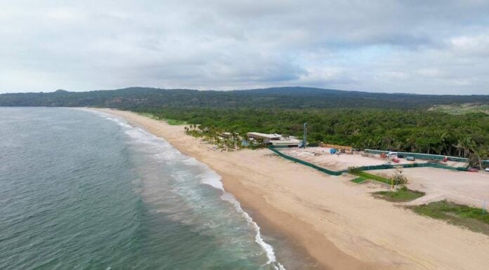 The development is located in the municipality of Compostela, Nayarit.