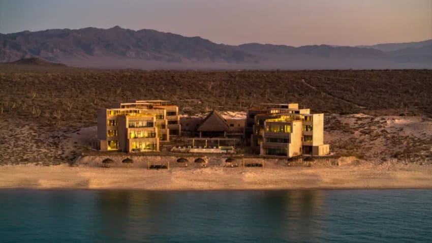 Ámina Wind Resort, remote hotel in Mexico