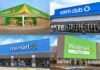 Store fronts owned by Walmart in Mexico