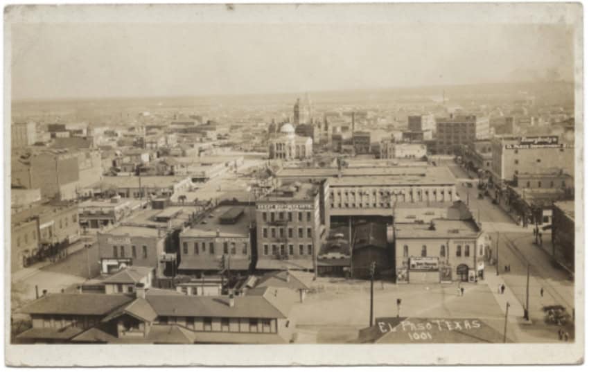 El Paso in 1910