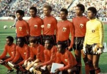 Haiti national football team in 1974
