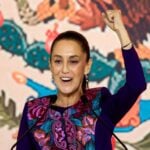 President Claudia Sheinbaum celebrates her election