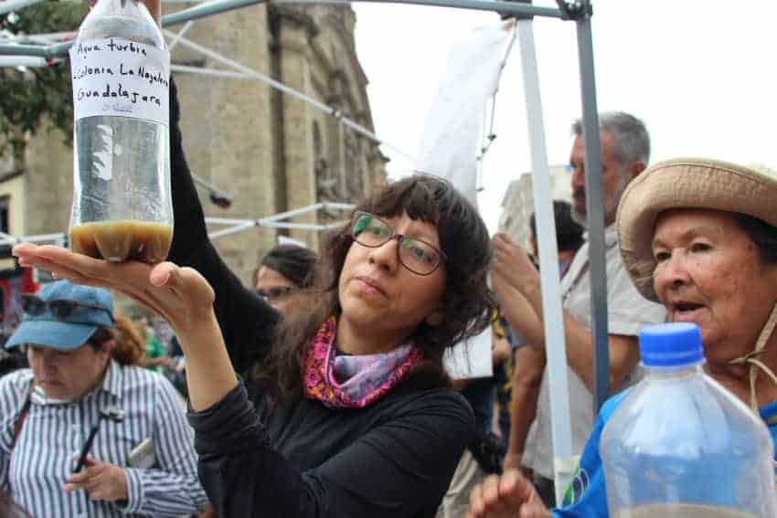 Water protests in Guadalajara, water crisis in Mexico