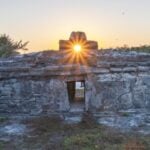 El Caracol — a domed building dating back roughly 600 to 800 years — once served as a navigational marker for Maya travelers along the Caribbean coast.