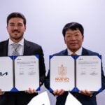 Kia investment announcement with Governor of Nuevo León Samuel García