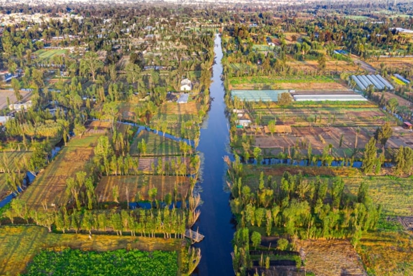 Xochimilco canal system