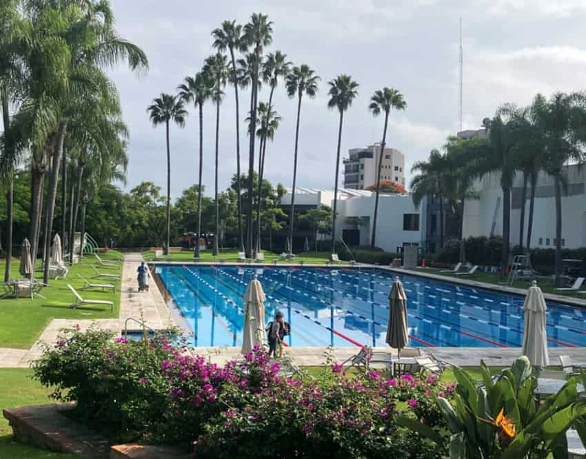 Swimming pool at GCC