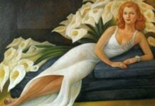 Natasha Gelman portrait by Diego Rivera