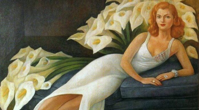 Natasha Gelman portrait by Diego Rivera