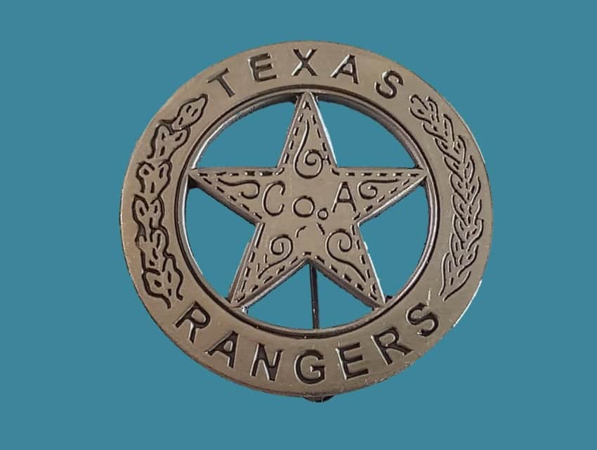 Texas Rangers badge