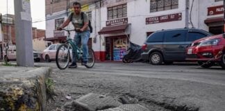 big pothole