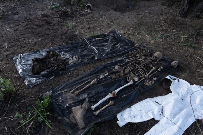 Hallazgo de restos humanos