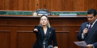 Yeraldine Bonilla Valverde, a 33-year-old former state lawmaker, was serving as general secretary of the Sinaloa government before her appointment as interim governor.