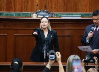 Yeraldine Bonilla Valverde, a 33-year-old former state lawmaker, was serving as general secretary of the Sinaloa government before her appointment as interim governor.