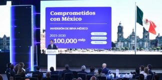 Carlos Torres Vila, president of BBVA Group, kicks off BBVA México's National Meeting of Regional Advisors in Mexico City on Tuesday.