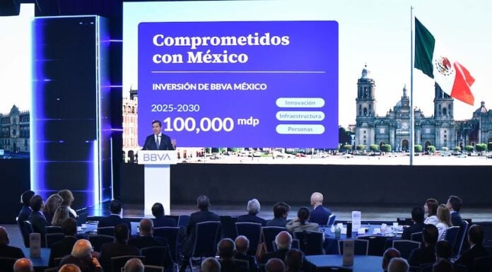 Carlos Torres Vila, president of BBVA Group, kicks off BBVA México's National Meeting of Regional Advisors in Mexico City on Tuesday.