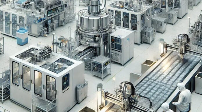 A Foxconn production facility in Jalisco
