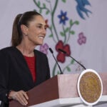 President Sheinbaum at her morning press conference May 21
