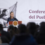 President Sheinbaum at her morning press conference May 28