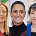 Italian PM Giorgia Meloni, Mexican President Claudia Sheinbaum and Japan PM Sanae Takaichi