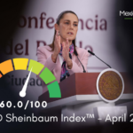 President Sheinbaum and the logo of the Sheinbaum Index™