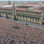 BTS fans at Zócalo