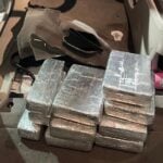 cocaine packets that were stowed within a car's interior