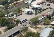 Aerial view of Tehuitzingo, Puebla