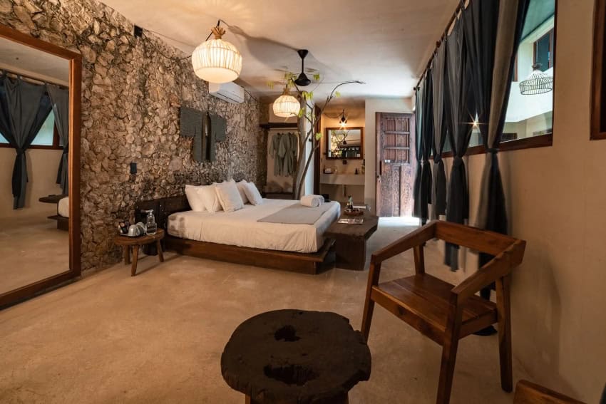 JapoNeza interior hotel layout in Tlaxcala