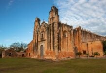 The former convent of San Miguel Arcángel in Maní