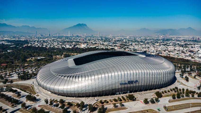 Estádio BBVA in Monterrey, host of World Cup games