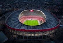 Estádio Azteca, aka Estadio Banorte or Mexico City Stadium for the World Cup