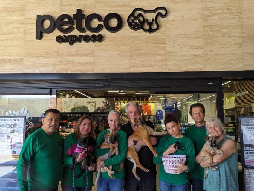 Lucky Dogs Club House pet adoptions at Petco