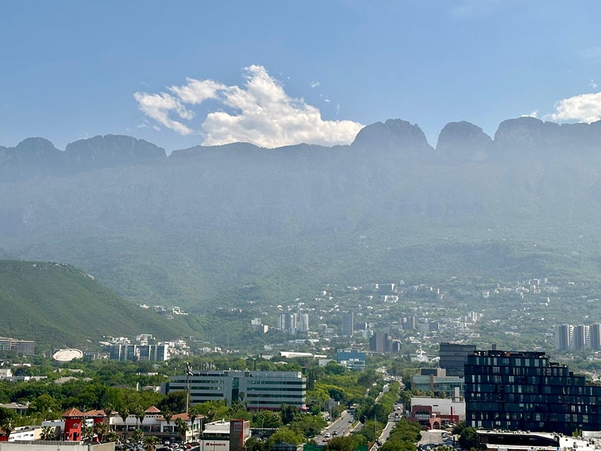 The city of Monterrey, Nuevo León