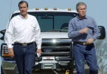 Vicente Fox and George W. Bush