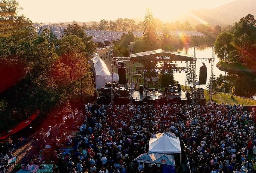 Echoes Festival stage in Guadalajara