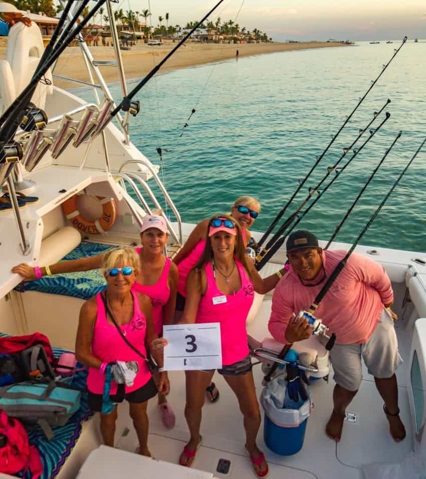 Ladies Only fishing tournament in Los Barriles