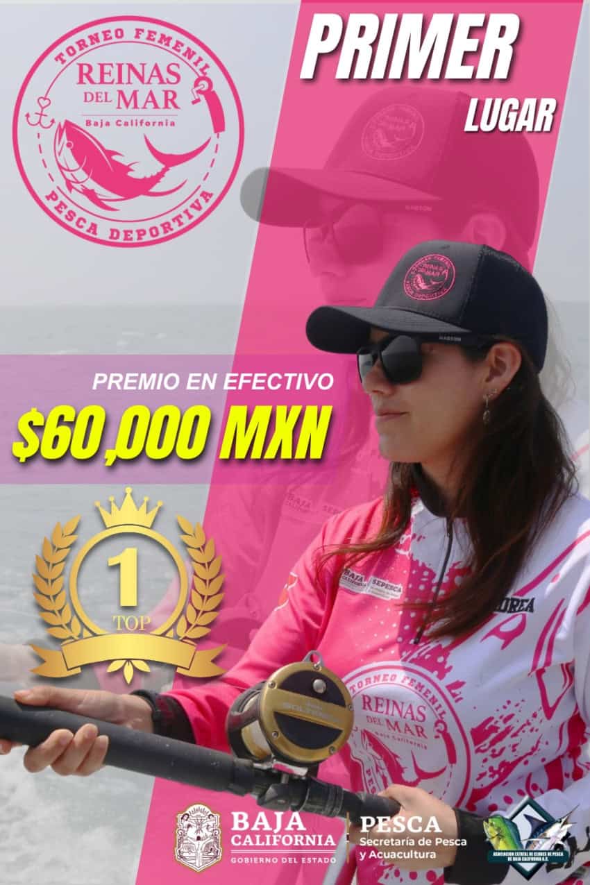 Reinas del Mar fishing tournament in Baja California