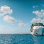 cruise ship on the sea