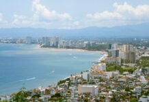 Image of the Puerto Vallarta skyline during daytime.