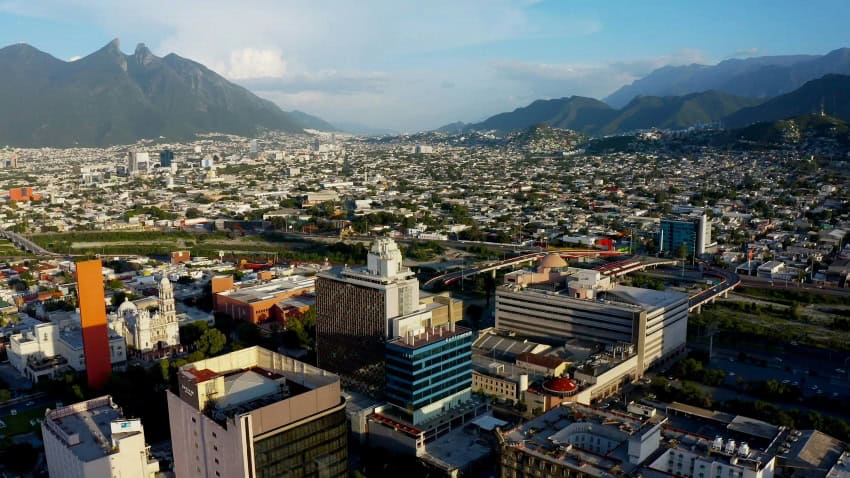 Monterrey cityscape, housing prices in Mexico