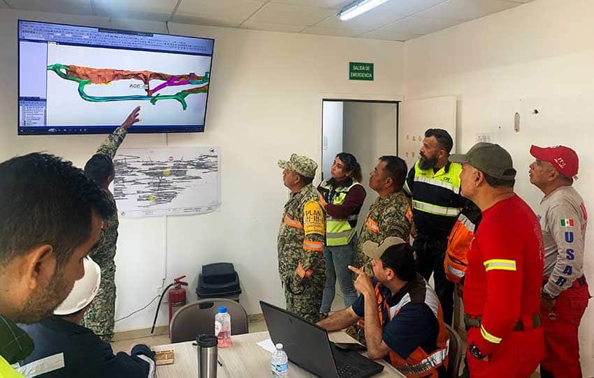 Sinaloa mine disaster briefing