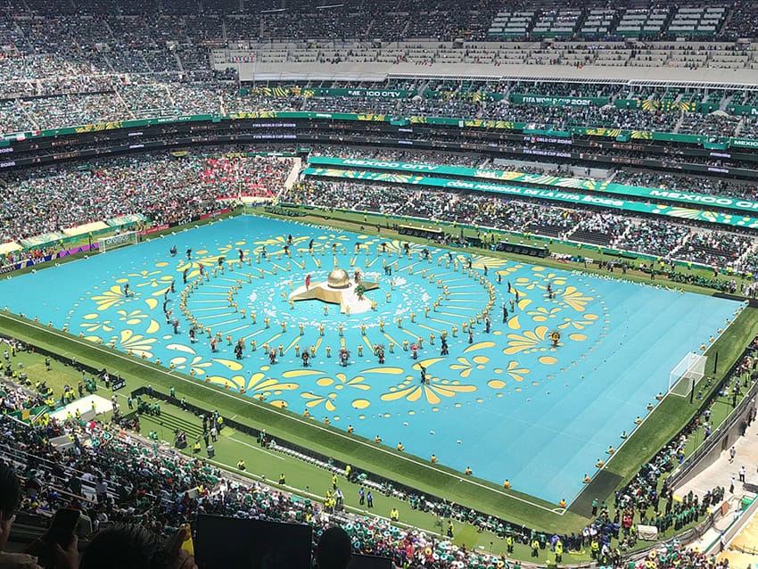 2026 FIFA World Cup opening ceremony in Mexico City