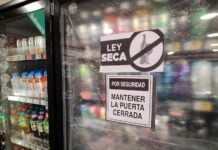 ley seca sign